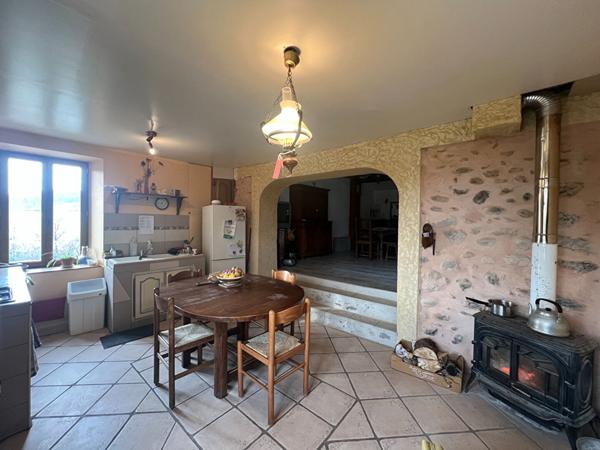 Maison Salignac 9 pièce(s) 266 m2 Bâtisse en pierres avec vue panoramique  Alpes de hautes provence