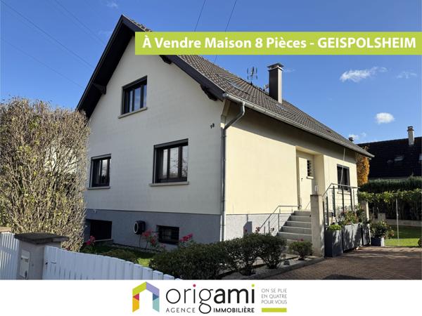 Spacieuse maison individuelle à GEISPOLSHEIM