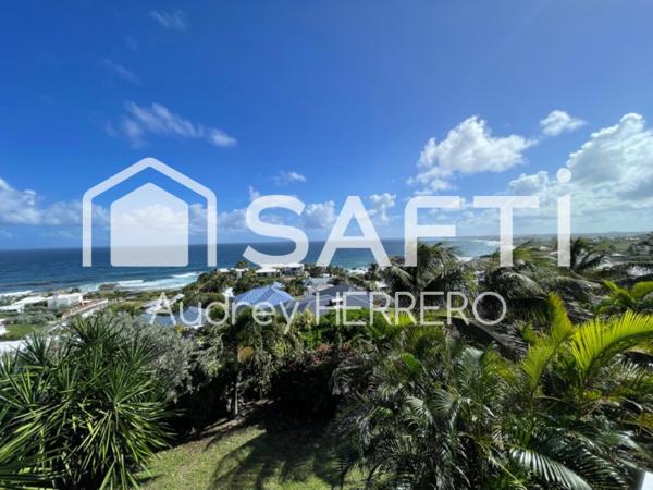 Magnifique Villa d'architecte vue mer  avec piscine et son T2 - Sainte-Marguerite - Le Moule