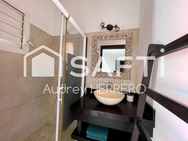 Magnifique Villa d'architecte vue mer  avec piscine et son T2 - Sainte-Marguerite - Le Moule