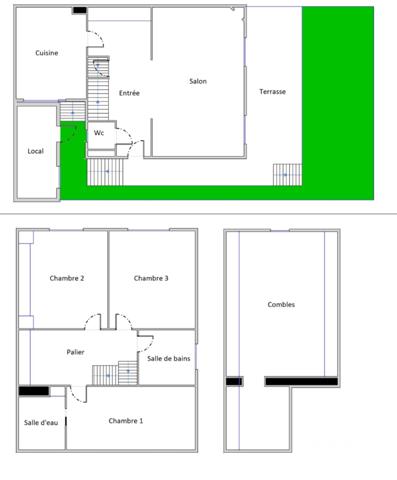 Maison à vendre 5 pièces 99 m² La Garenne-Colombes