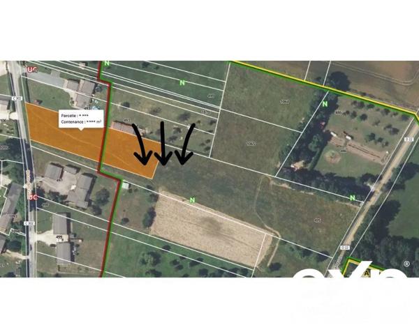 Terrain constructible au calme à Faux-en-Périgord