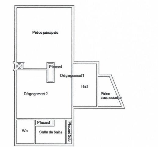 Studio à vendre 42,27 m² Sainte-Croix-du-Verdon