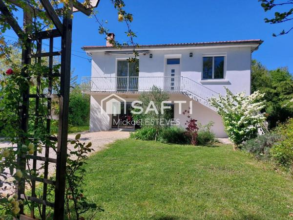 maison de 179 m² sur une parcelle de 1430 m²