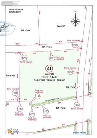 Terrain à Batir à vendre à Pont-Audemer dans l'Eure (27500), ref : 065/115   
Ferme des places