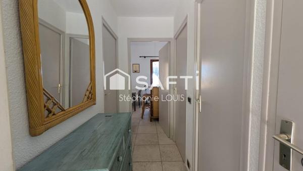 Vue Mer, Balcon, terrasse T2 de charme à Ste Maxime