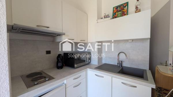 Vue Mer, Balcon, terrasse T2 de charme à Ste Maxime