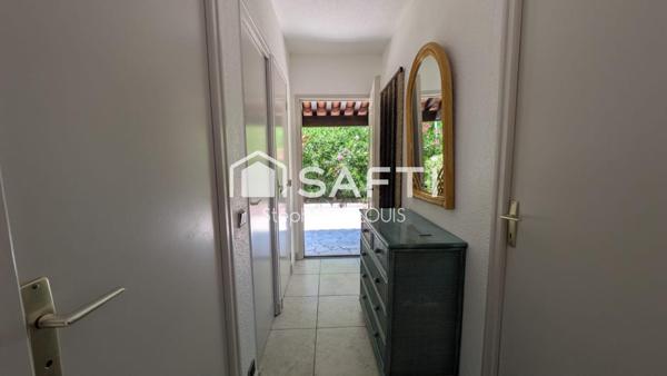 Vue Mer, Balcon, terrasse T2 de charme à Ste Maxime