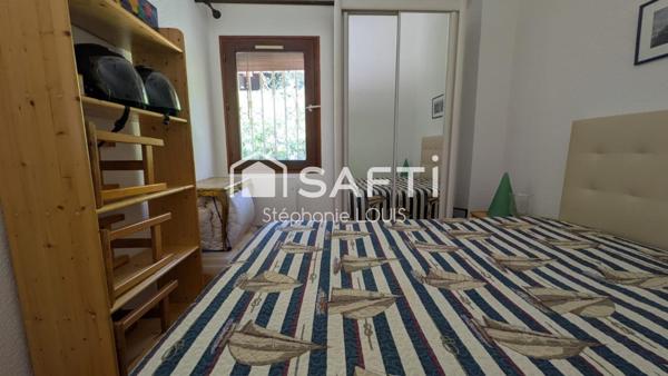 Vue Mer, Balcon, terrasse T2 de charme à Ste Maxime