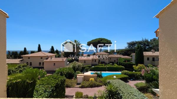 Vue Mer, Balcon, terrasse T2 de charme à Ste Maxime