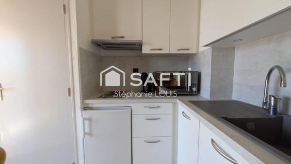 Vue Mer, Balcon, terrasse T2 de charme à Ste Maxime