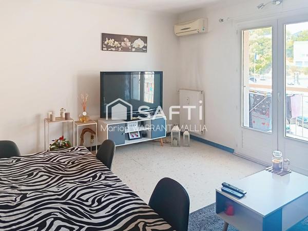 Appartement 2 pièces 45 m² + Cave et place de parking privative