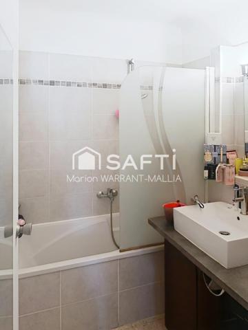 Appartement 2 pièces 45 m² + Cave et place de parking privative