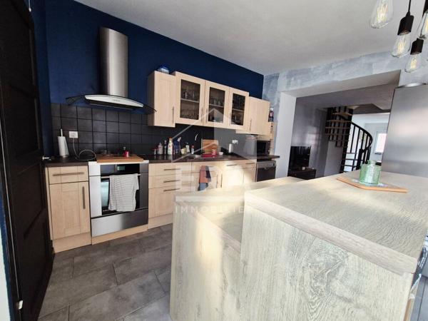 Maison de ville - 2 chambres, garage, jardin - Libercourt