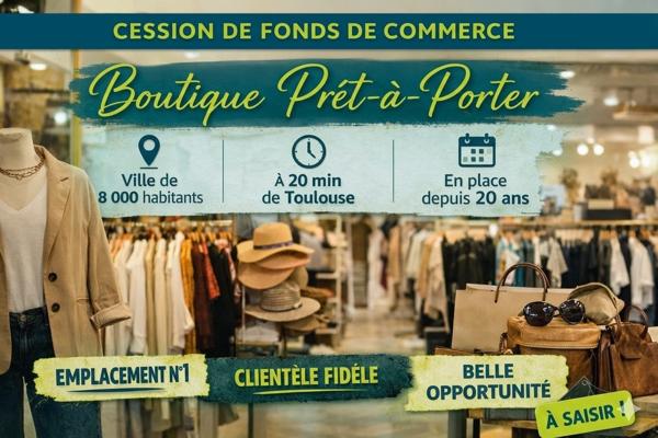 Fond de Commerce Pret a Porter