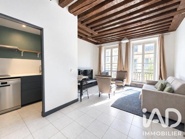 Studio à vendre 38,36 m² Paris 4