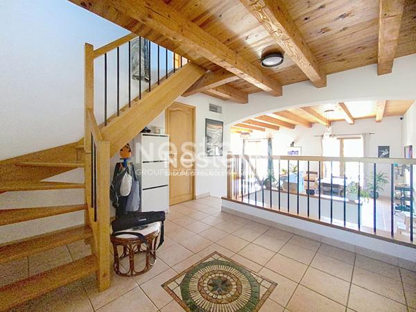 VALLAURIS - Maison 114 m² - 5 P - PISCINE - SUD - GARAGE - JARDIN 500m2