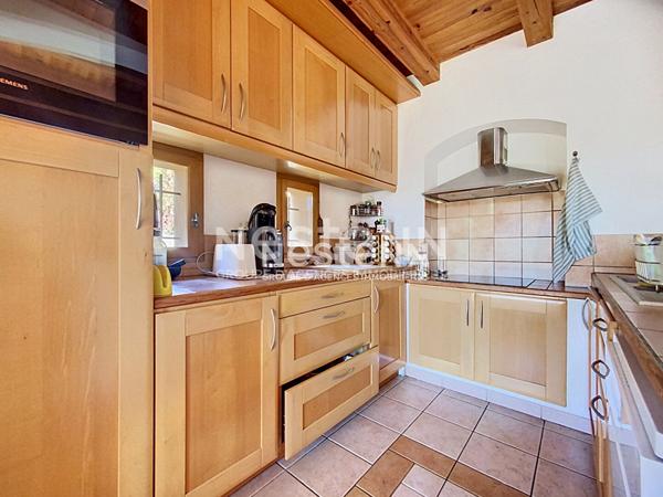 VALLAURIS - Maison 114 m² - 5 P - PISCINE - SUD - GARAGE - JARDIN 500m2