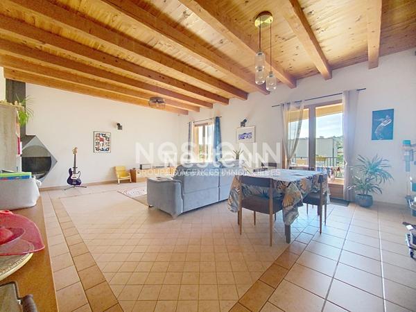 VALLAURIS - Maison 114 m² - 5 P - PISCINE - SUD - GARAGE - JARDIN 500m2