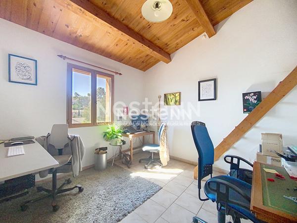 VALLAURIS - Maison 114 m² - 5 P - PISCINE - SUD - GARAGE - JARDIN 500m2