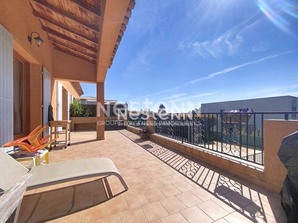VALLAURIS - Maison 114 m² - 5 P - PISCINE - SUD - GARAGE - JARDIN 500m2
