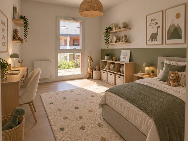 Maison neuve T6 de 126 m² avec jardin et garage – Disponible dès octobre