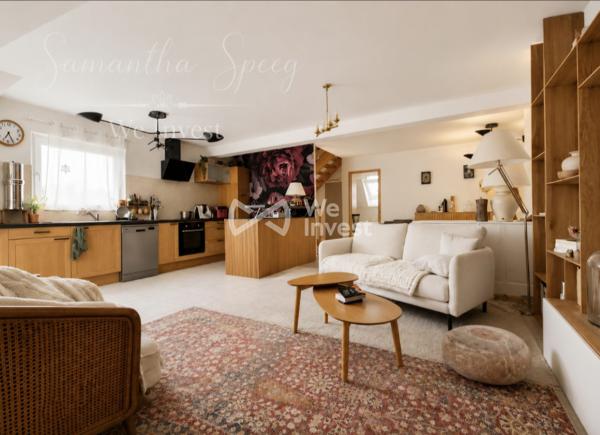 DUPLEX COUP DE CŒUR - 3 Chambres, Balcon Sud, Garage et 3 Parkings