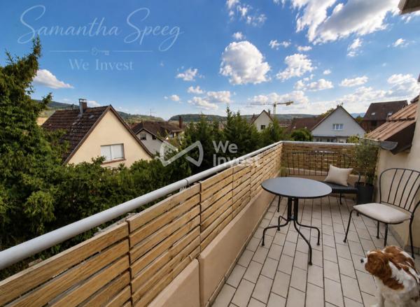 DUPLEX COUP DE CŒUR - 3 Chambres, Balcon Sud, Garage et 3 Parkings