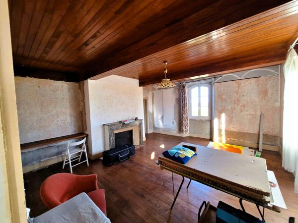 Ancienne ferme de 1796 sur 4,7 Hectares, dépendances, vue sur les Pyrénées.