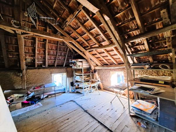 Ancienne ferme de 1796 sur 4,7 Hectares, dépendances, vue sur les Pyrénées.