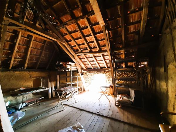 Ancienne ferme de 1796 sur 4,7 Hectares, dépendances, vue sur les Pyrénées.