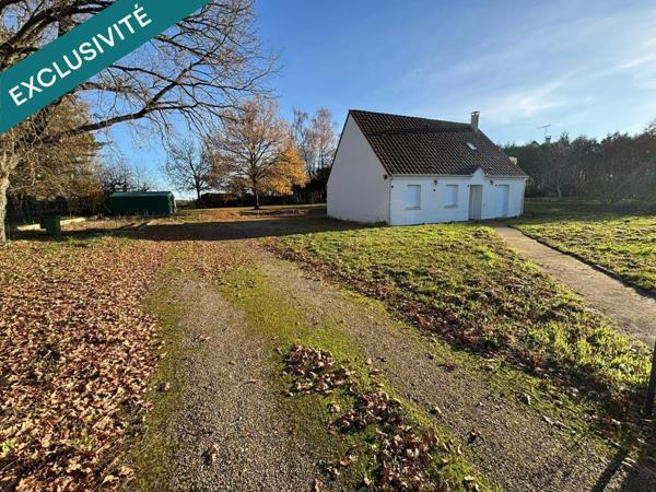 Beau pavillon de 130m2 hab. sur 2288m2 de terrain clos. A 1h30 de Paris, sotie A6 et gare a 15min.