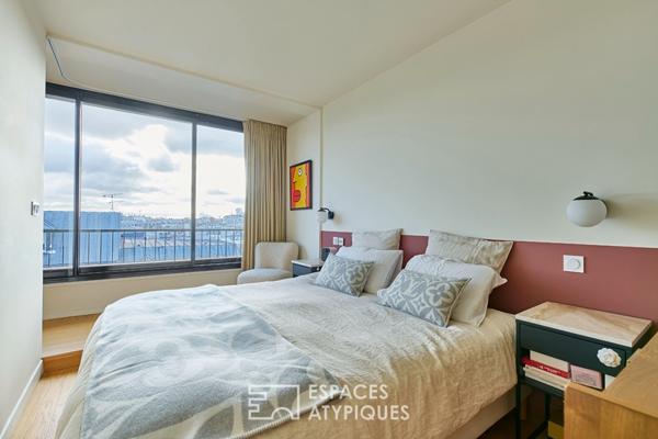 Appartement en étage élevé avec vue dégagée