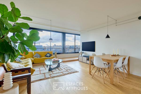 Appartement en étage élevé avec vue dégagée