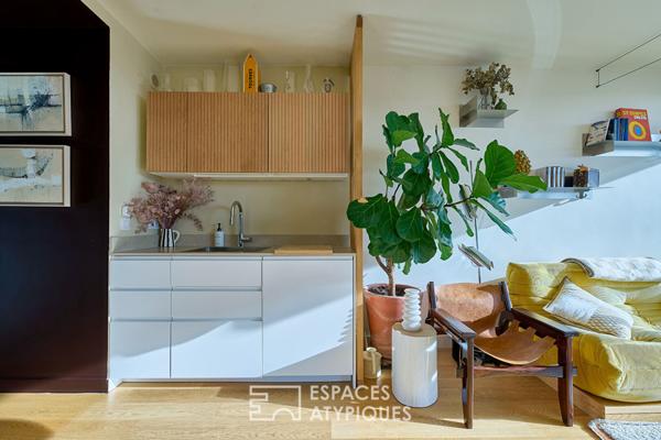 Appartement en étage élevé avec vue dégagée