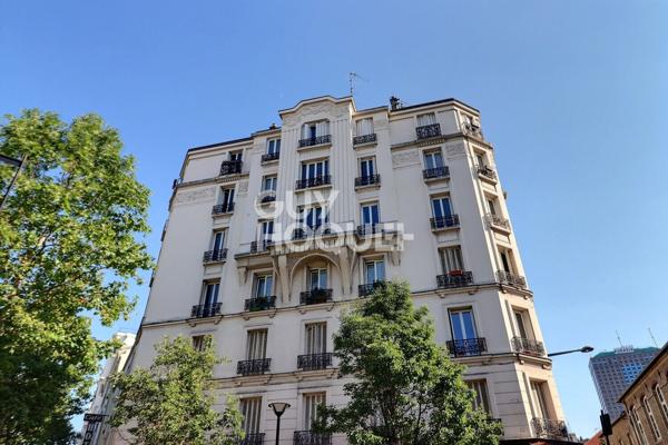 Appartement 2 pièces 27 m² : Proche métro Ligne 7, Disponible immédiatement