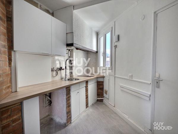Appartement 2 pièces 27 m² : Proche métro Ligne 7, Disponible immédiatement