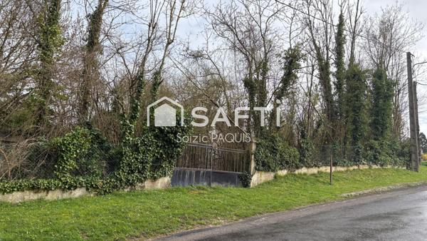 Terrain à bâtir proche gare Nanteuil-Saâcy