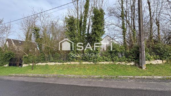 Terrain à bâtir proche gare Nanteuil-Saâcy