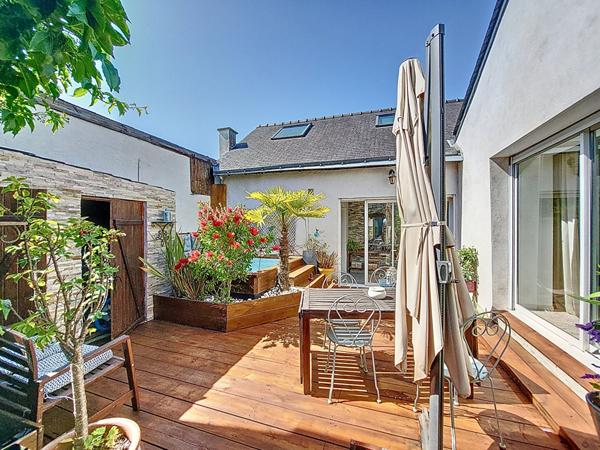 EXCLUSIVITE AMANDA - THOUARE SUR LOIRE Charmante maison en pierre de 166m²