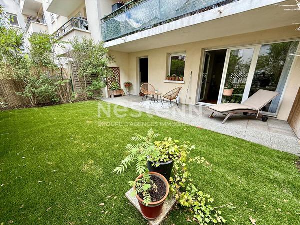 Appartement 2P de 44.51 m2: terrasse et jardin, cave et parking