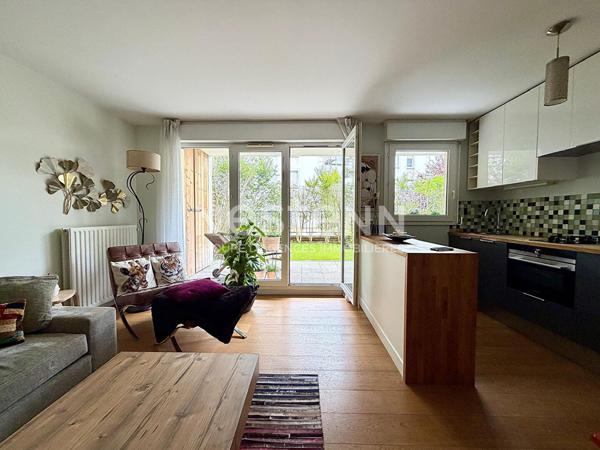 Appartement 2P de 44.51 m2: terrasse et jardin, cave et parking