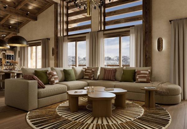 Vente Triplex de luxe Megève 6 Pièces 156 m²