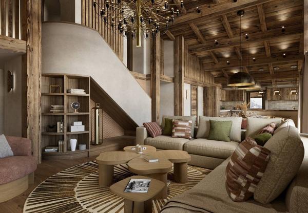 Vente Triplex de luxe Megève 6 Pièces 156 m²
