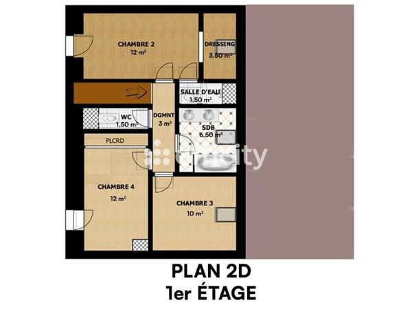 Maison 7 pièces - 140 m² Exclusivité efficity