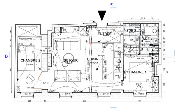 Vente Appartement de luxe Paris 6 4 Pièces 57.45 m²