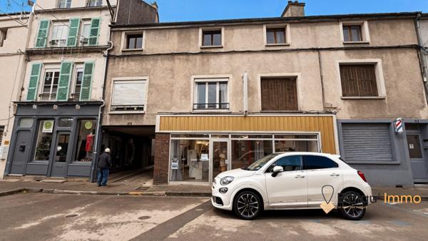 Immeuble de rapport avec local commercial et potentiel d’aménagement – Centre-ville de Bar-sur-Aube