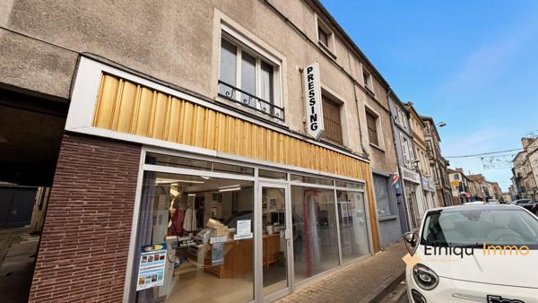 Immeuble de rapport avec local commercial et potentiel d’aménagement – Centre-ville de Bar-sur-Aube