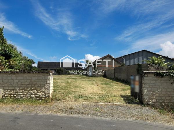 Terrain constructible et viabilisé