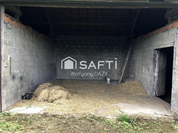 Terrain constructible et viabilisé